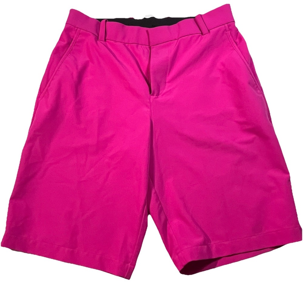 Nike Golf Dri Fit Men's Golf Shorts Sz 38 Medium Pink EUC